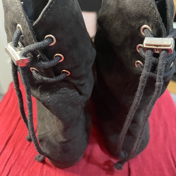 RAMPAGE Women's Blinkie Black Ankle Pull On Boots Shoes Size US 7 M - Picture 5 of 7